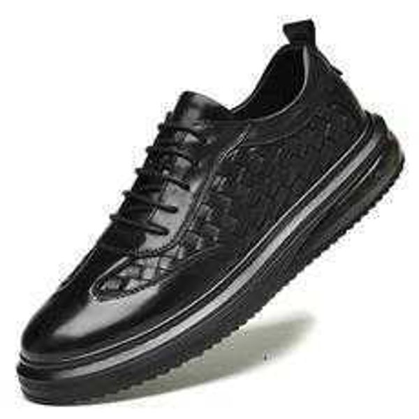 

tangzuo 9530 first layer cowhide board shoes, batch , 38-45, Black