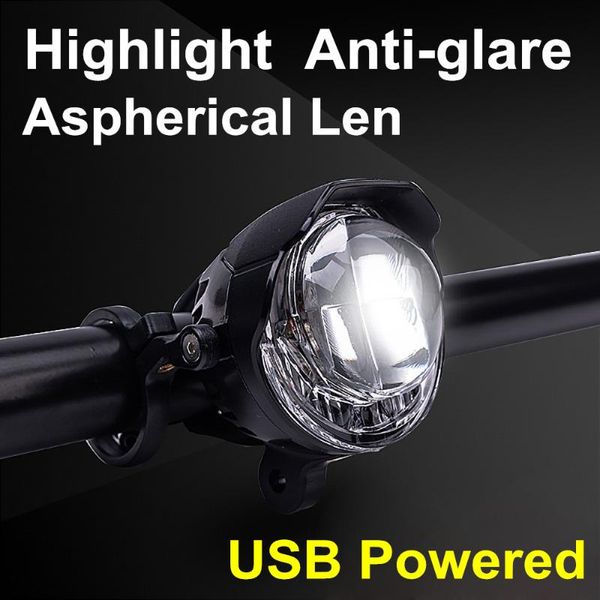 

bicycle light anti-glare high lights led cycling bike lamp bicycle head light usb powered led waterproof cycling lights #t2g