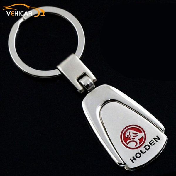 

keychains vehicar car-styling 3d metal auto logo keychain key chain rings stainless for holden car accessories, Silver