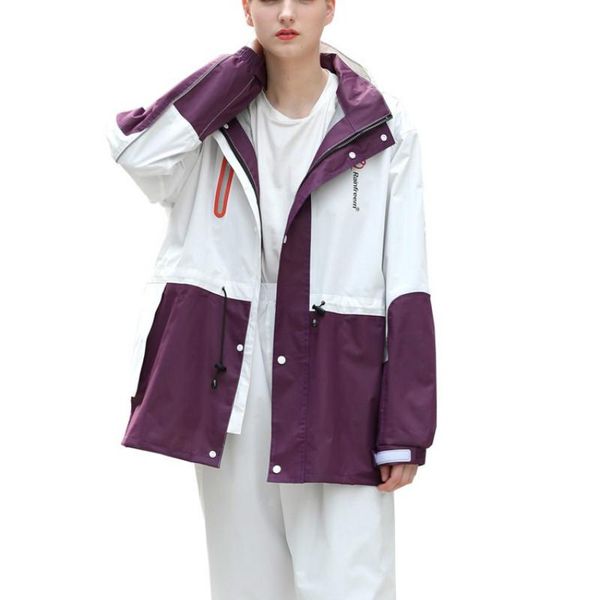 

raincoats fashion hiking thicken full body hooded sports vetement de pluie waterproof motorcycle rain suit di50yy