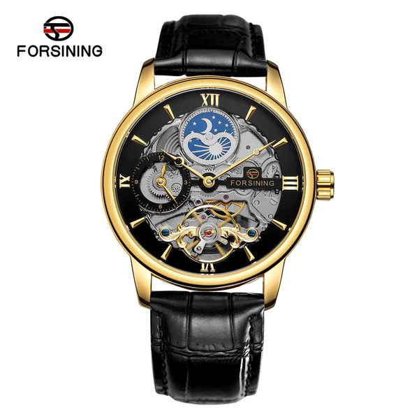 

clock fire luxury real leather skeleton man, Slivery;brown