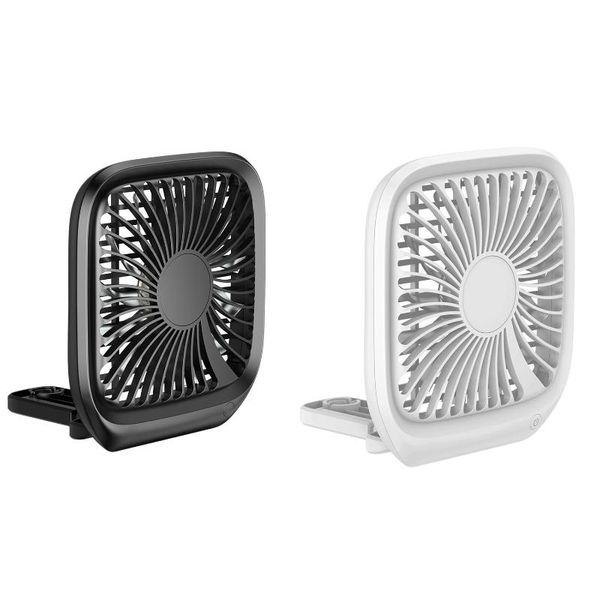 

electric fans 12v mini 360 rotating dual head portable car seat clip fan strong wind air cooler summer cooling
