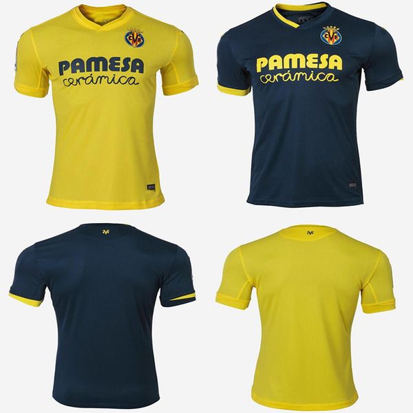 

promotion2020 2021villarreal cf s.cazorla soccer jerseys 20 21 home chukwueze fornals soccer shirt pedraza moreno ekambi football, Black;yellow
