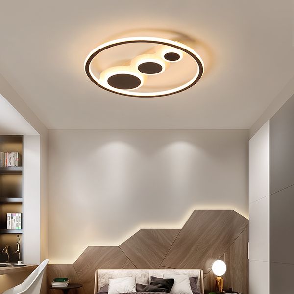 

moderno led light black ceiling lamp decoration ubk5