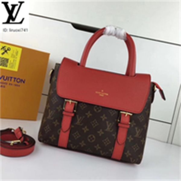 

brand designer luxury m55880 fashion shoulder bag red women handbags iconic bags handles shoulder bags totes cross body bag clutches eve, Red;black