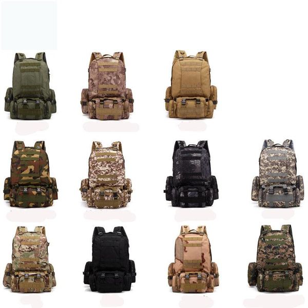 

mountaineering backpack men's camouflage tactical backpack camping travel outdoor mountaineering bag