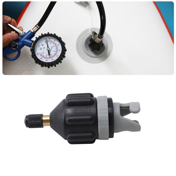 

professional hand tool sets air valve adaptor durable wear-resistant rowing boat standard nylon kayak inflatable pump adapter #w