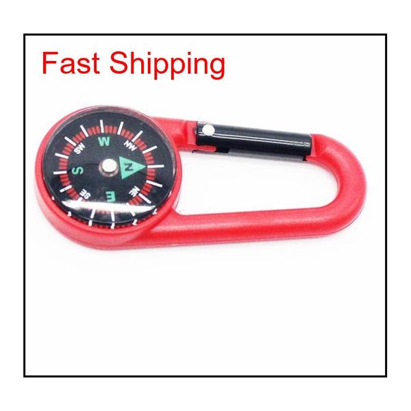 

multi-function mini compass keychain new multifunctional hiking plastic carabiner hooks sporting outdoor gadgets f qyltek buy_home