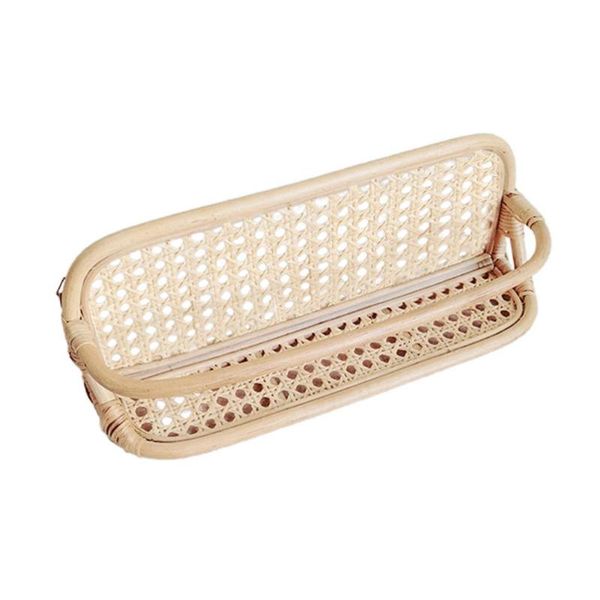 

hooks & rails woven hanging rattan baskets basket wicker for planters garden wall decoration wall-mounted storage rack