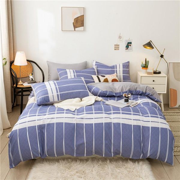 

home simple style bedding pillowcase quilt cover sheet four sets