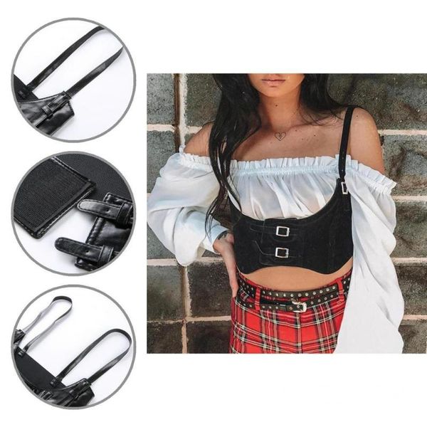 

belts corset great sling style bustier chic all match women, Black;brown