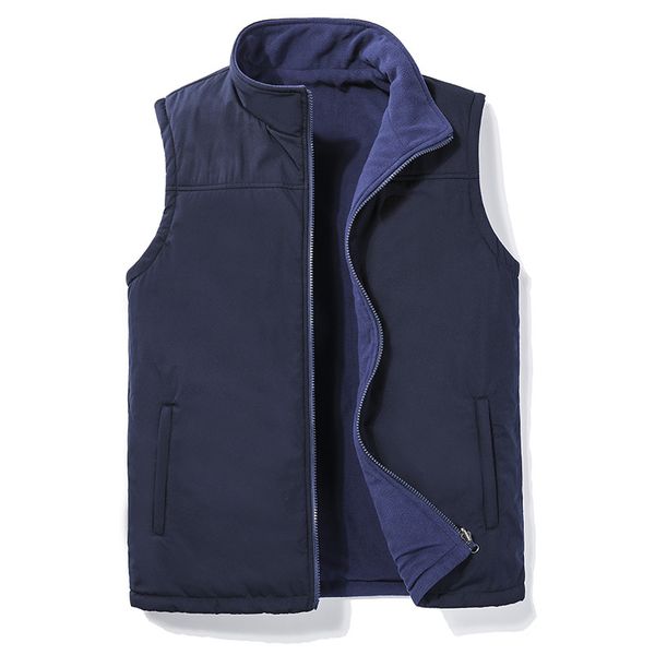 

new men's sleeveless fall 2021 soft male vest warm woolen jacket big 5xl in casual outdoors y4u6, Black;white