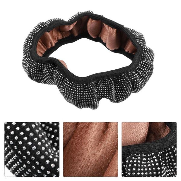 

steering wheel covers diamond-inlaid cover inner ring car protector