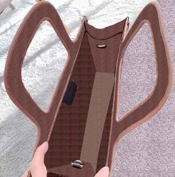 

new ladies large-capacity paris designer handbags fashion retro ethnic style canvas handmade embroidery pattern shopping bag, Black