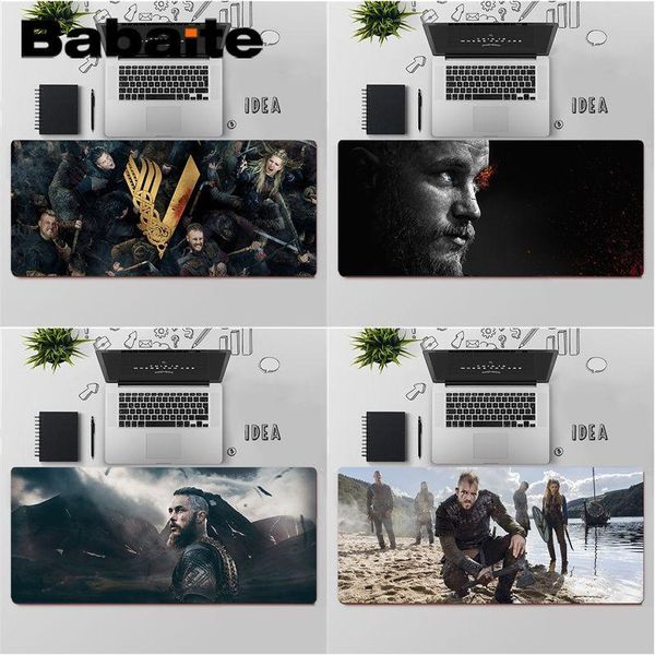 

mouse pads & wrist rests babaite vikings lapgaming mice mousepad large pad keyboards mat