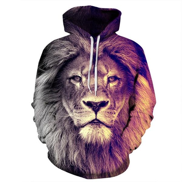 

men's hoodies & sweatshirts men's/women's hoodie 3d digital printing matu viking style slim fit plus size sweatshirt, Black