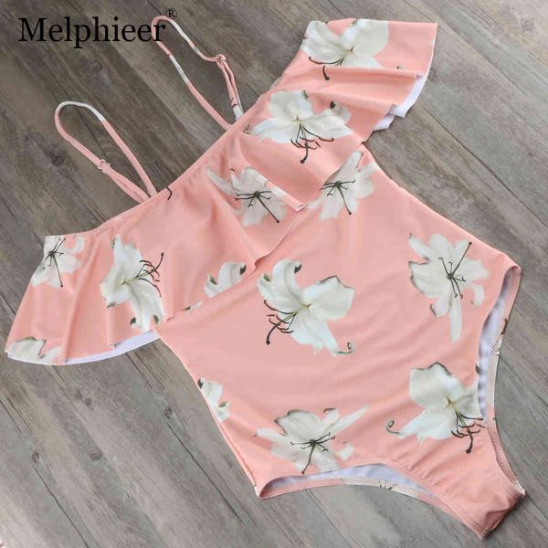 

2021 monokini ruffle lady bodysuit bathing suit monokinis swimwear women off shoulder swimsuit swim wearin
