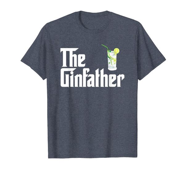 

the gin father shirt funny gin and tonic gifts, White;black