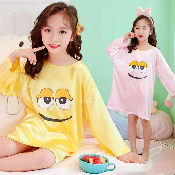 

girls' housewear new children's pajamas in spring and summer 2021, Blue;red