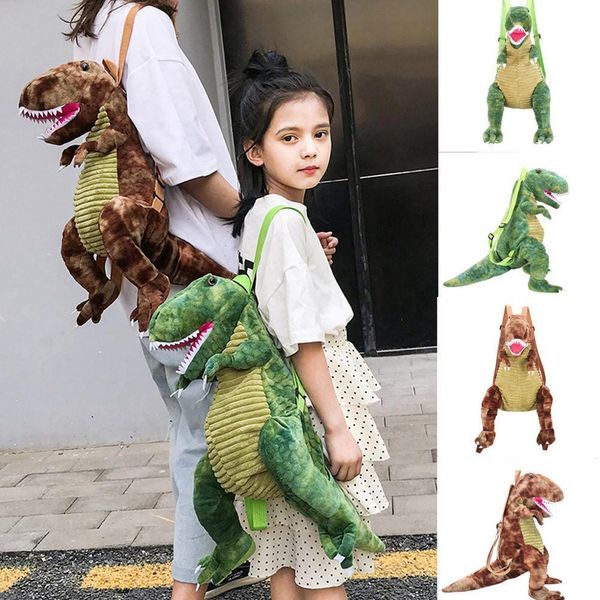 

kids parent child dinosaur children school bags backpack cartoon big backpaack mochila infantil