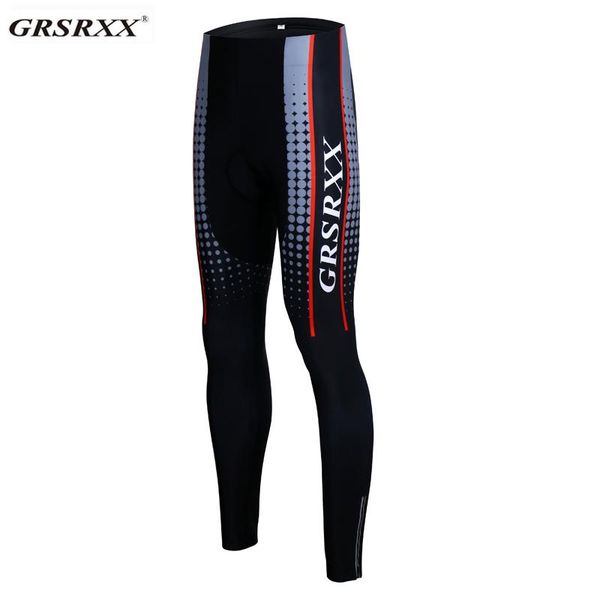

grsrxx cycling pants 2021 autumn shockproof mountain bicycle tights 100% lycra mtb bike cycling trousers with coolmax 5d gel pad, Black;blue