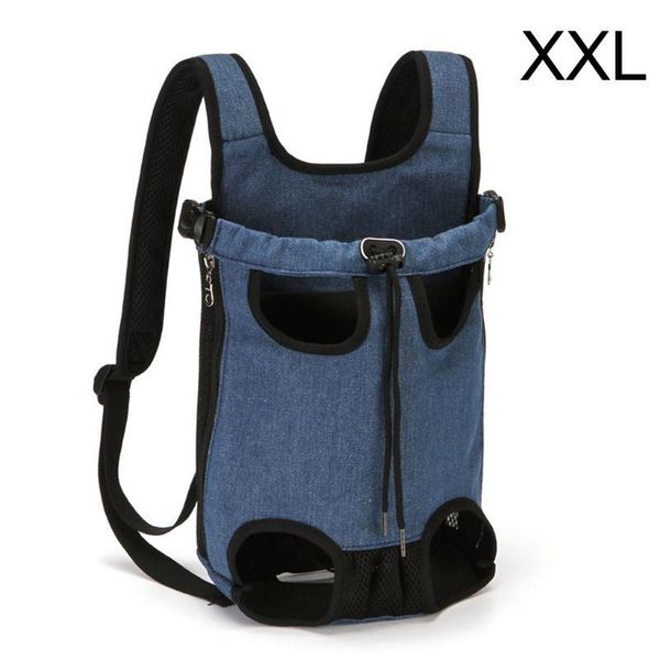 

dog carrier backpack legs out portable hands-pet puppy travel bag c5ad