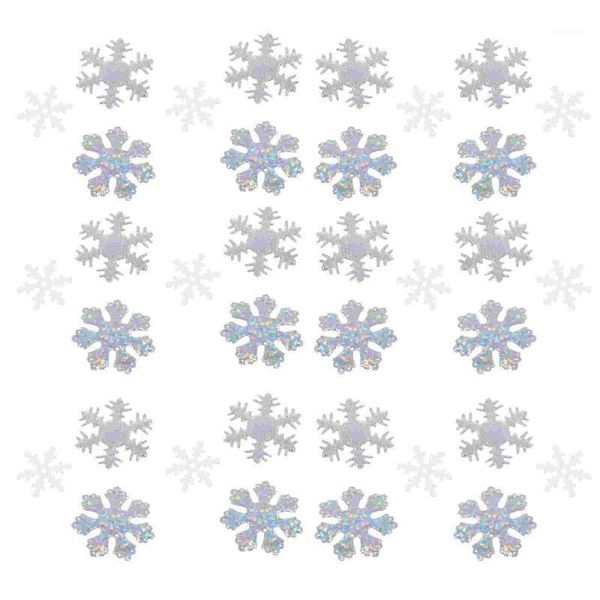 

christmas decorations 300pcs xmas snowflakes confetti party decor accessories diy
