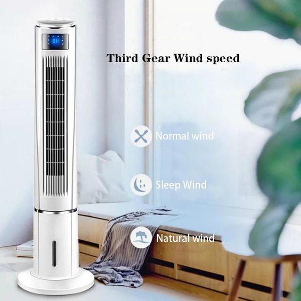 

electric fans water-cooled tower fan deskrefrigeration home air conditioning mute remote control floor leafless