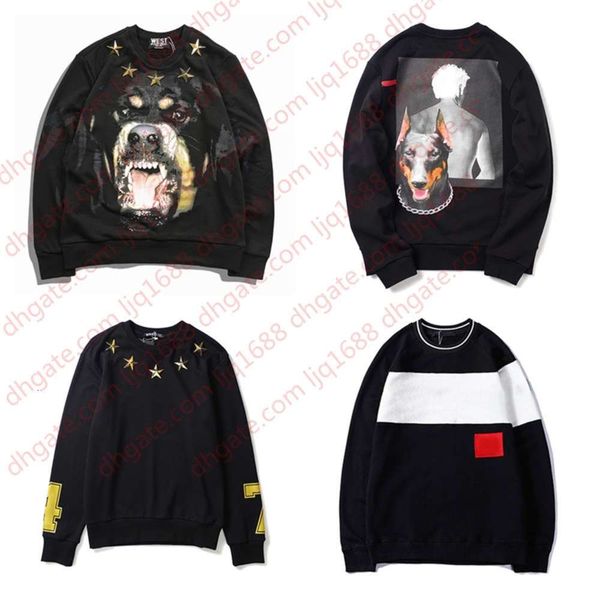 

mens hoodie men hoodie printing sweater hip hop fashion pullover hoodie men women animal printed loose fit sweatshirt asian size, Black