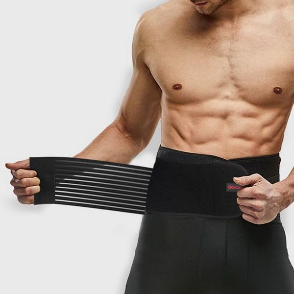 

factory outlet adjustable sports waistband gym fitness squat weightlifting hard pull belt waist protection support gear, Black;gray