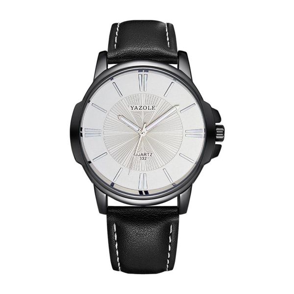 

wristwatches 2021 watch quartz analog wrist black band dial faux leather mens blu-ray roman numerals minimalist, Slivery;brown
