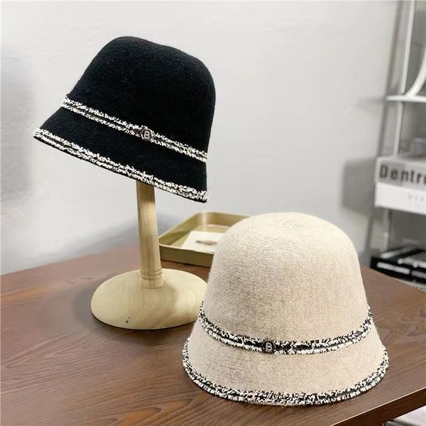 

stingy brim hats simple women wool beret for elegant lady winter female cotton solid color vintage octagonal casual autumn girl, Blue;gray