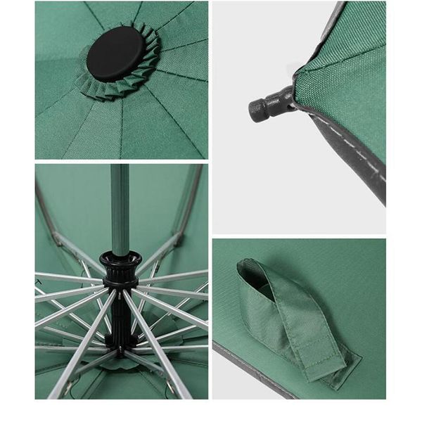 

matic umbrella reverse folding business umbrella with reflective strips umbrellas rain for men women windproof male qylmpr