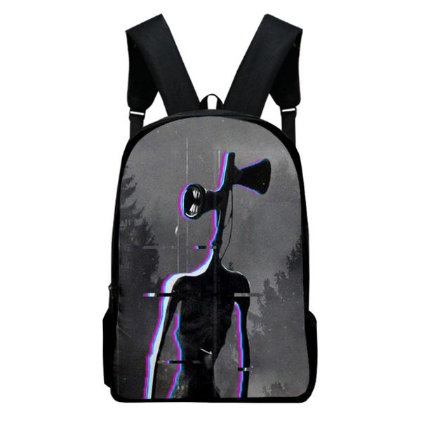 

backpack sirenhead siren head sakura leisure simple large capacity zipper student