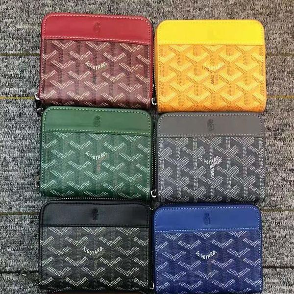 

wallets casual personality fashion printing cowhide multicolor soft side card package multiple slots coin purse short wallet, Red;black