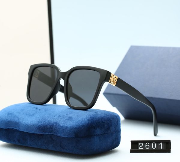 

2021 brand design sunglasses vintage pilot brand sun glasses band uv400 men women ben square frame polaroid with box 2601, White;black