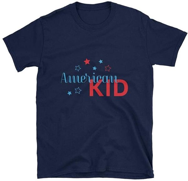 

american kid independence day t-shirt usa tee us flag t shirt cool all cotton short sleeve tshirt, White;black
