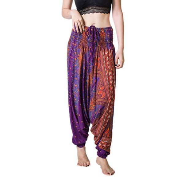 

yoga outfits loose pants men and women wear big crotch sports fitness one-piece black blue green women's, White;red