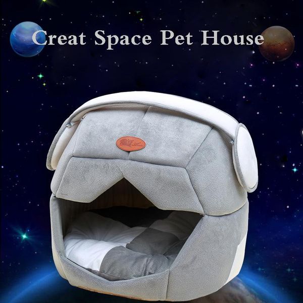 

cat beds & furniture 1pc pet dog bed sofa warming space house soft nest winter kennel for puppy plus size small medium dogs