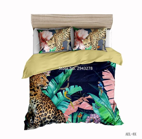 

bedding sets 3d-printed animal print set cute cozy duvet covered pillowcase bed home textile for children's bedroom decor
