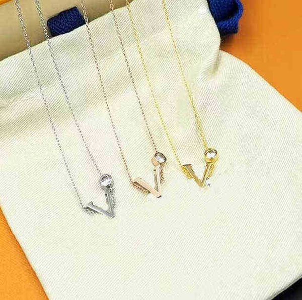 

fashion charm necklaces steel diamond couple personalized supply, Silver