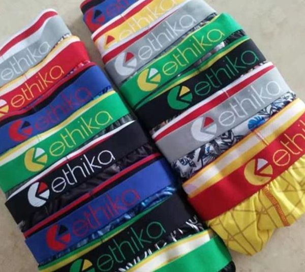 

menss quick dry boxerss ethikas mens underwears manss underpants ethika men boxers male sports skateboard street underwear hip hop stretch b, Black;white