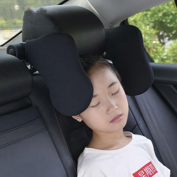 

seat cushions car headrest pillow adjustable sleeping for seat, head neck support rest pillows kids adults travel