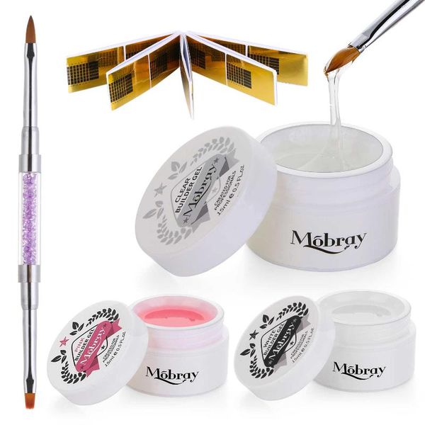 

nail art kits 3pcs extension gel kit builder for nails quick extenion long lasting