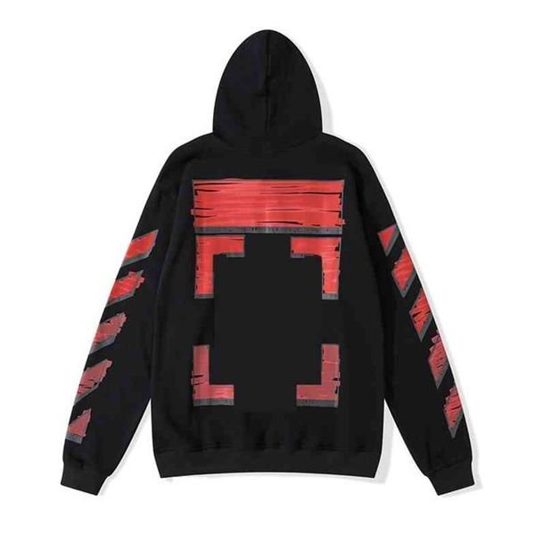 

fashion sweatshirts brand offs mens women hoodies winter hip hop streetwear letter hoodie designers hooded skateboards white black ow back