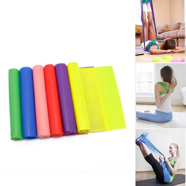 

resistance bands 1.5m fitness stretch exercise elastic expander band home gym yoga pilates training equipment crossfit
