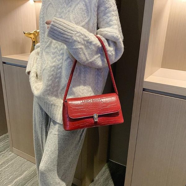 

shoulder bags 2021 designer western style female bag simple fashion messenger underarm