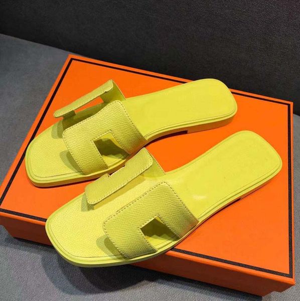 

classics fashion women slipper sandals slides summer real leather platform flats shoes ladies beach slippers home011 23, Black