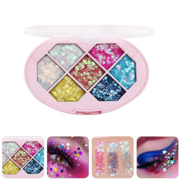 

eye shadow 1 box sequined eyeshadow shimmer body face glitter