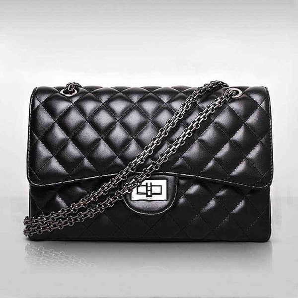 

2020 european and american fashion casual tide chain lingge ladies bag wild shoulder messenger small square